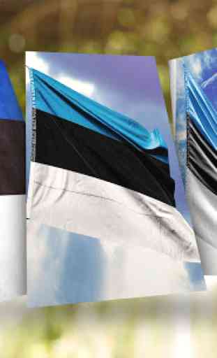 Estonia Flag Wallpaper 1