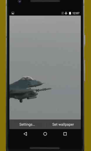 Fighter Jets Video Live Wallpaper 1