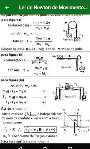Fórmula de física 2
