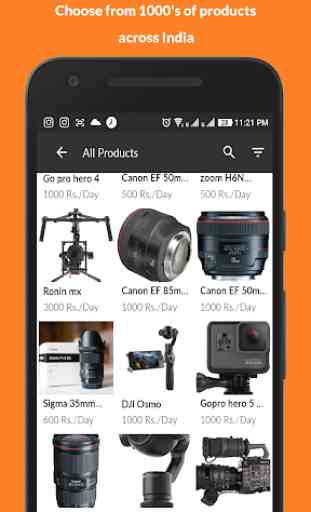 GoCamle - The Camera Renting App 2