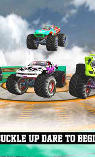 GT Monster Truck Racing: acrobacias de mega rampa 1