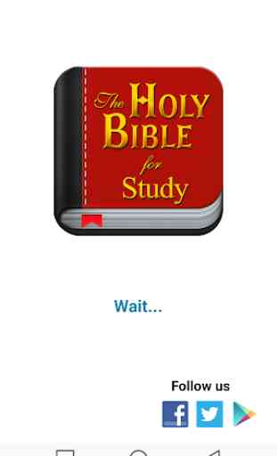 Holy Bible for Study 1