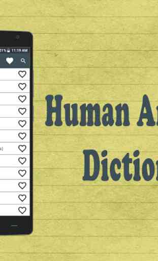 Human Anatomy Dictionary 1