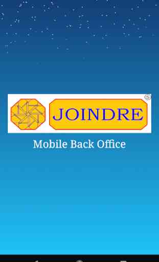 Joindre Backoffice 1