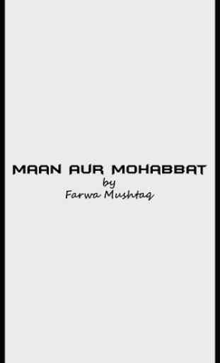 Maan Aur Mohabbat,Farwa Mushtaq 1