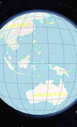 Mapa político do planeta Terra 2