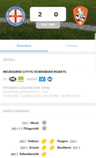 Melbourne City FC Official App 3