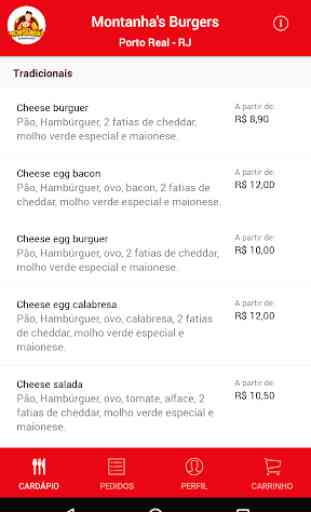 Montanha's Burgers - Delivery 3