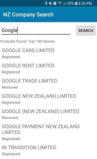 New Zealand Company Search 1