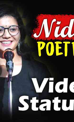 Nidhi Poetry Video Status 1