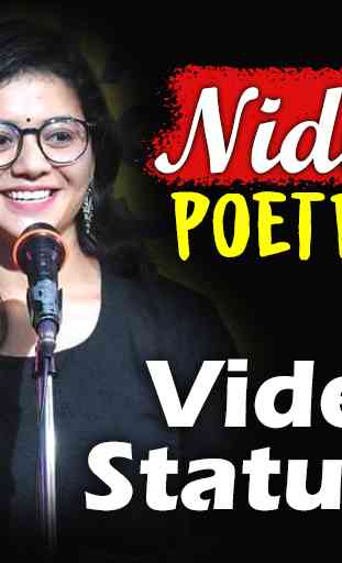 Nidhi Poetry Video Status 3
