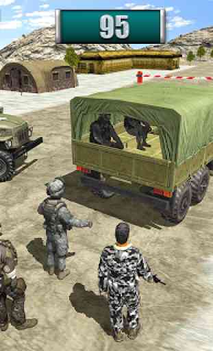 nos militar caminhão dirigindo: exército caminhão 3