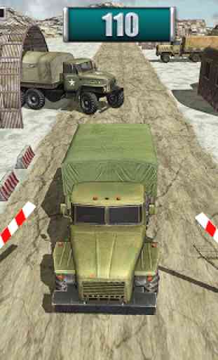 nos militar caminhão dirigindo: exército caminhão 4