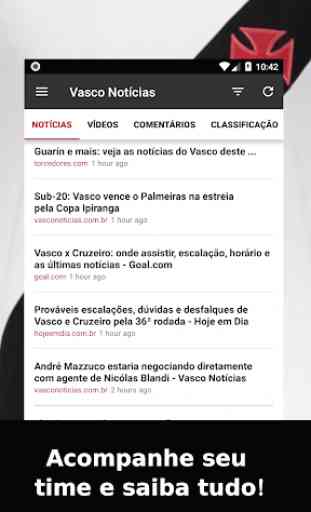 Notícias do Vasco pra Torcida Cruz Maltina 1
