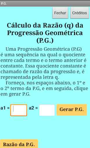 PG – Progressão Geométrica 2
