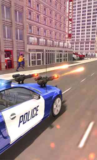 Police Robot Truck Simulation: Shooting Games 4