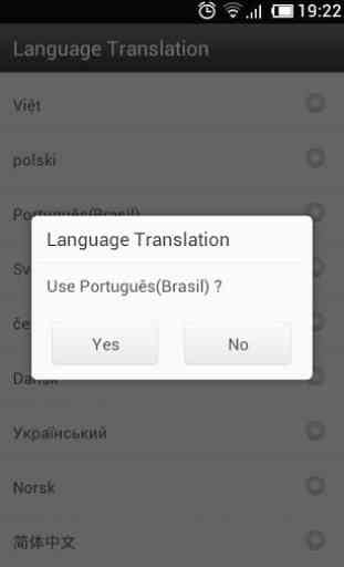 Portuguese (Brazilian) GO Weather 1