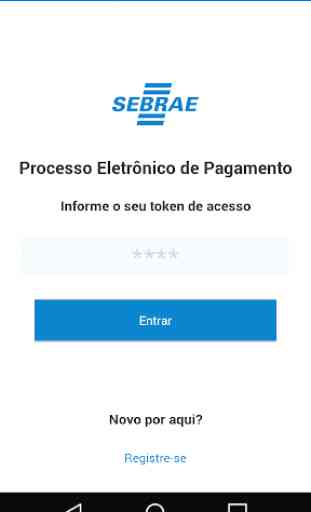 Processo Eletrônico de Pagamento - SEBRAE/AL 1