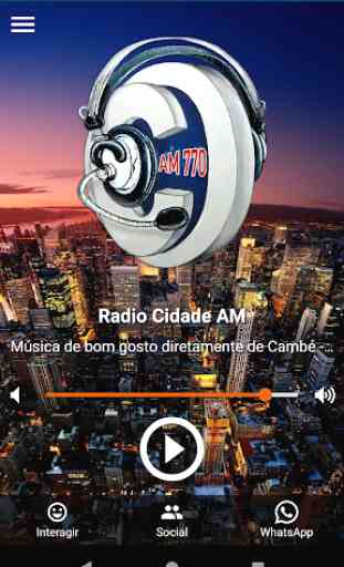Radio Cidade AM 770 Cambé 1