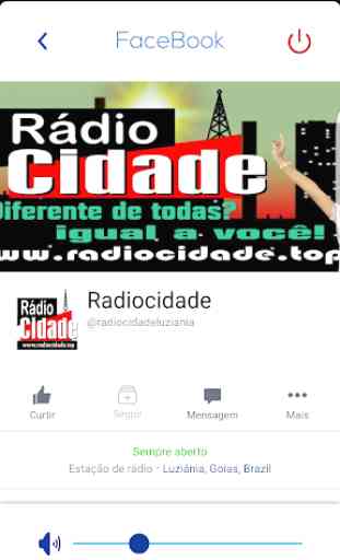 Radio Cidade Luziania Goias 2