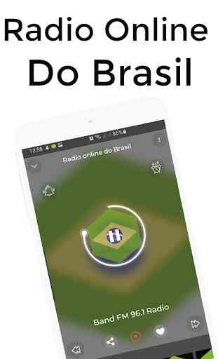 Rádio Globo FM Brasil Estação Rádio BR App Free 4