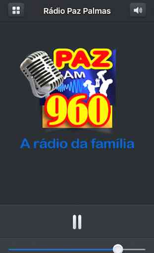 RÁDIO PAZ FM PALMAS 1