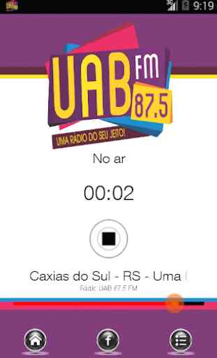 Rádio UAB FM - A 1ª Comunitária de Caxias 1