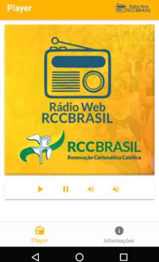 Rádio Web da RCCBRASIL 2