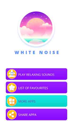 Ruído branco gerador : sons relaxantes para dormir 1