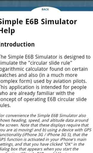 Simple E6B 2