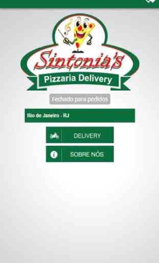 Sintonias Pizzaria Delivery 1