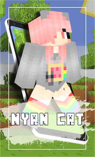 Skin Nyan Cat For Minecraft 3