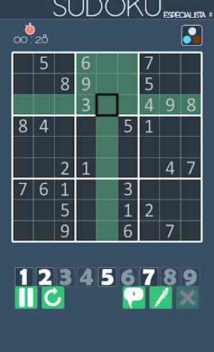 Sudoku - Quebra-cabeças clássicos grátis de Sudoku 1