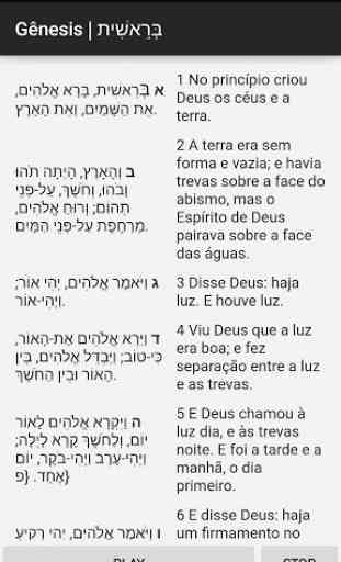 Tanakh Torá Português-Hebraico 3