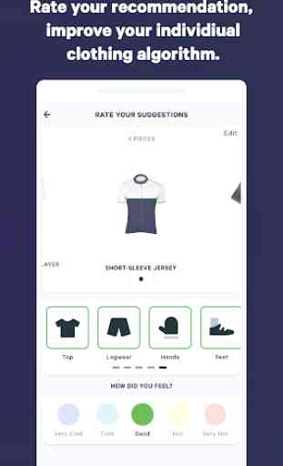 Tavan: Run & Cycle With Weather-Based Clothes 4