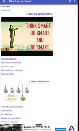 Think Smart, Act Smart 1