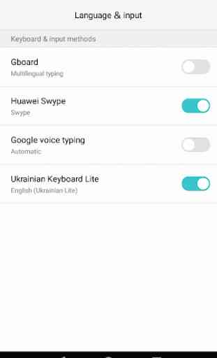 Ucraniano Keyboard Lite 2