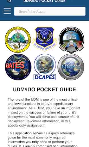 USAF EOS UDM/IDO Pocket Guide 1