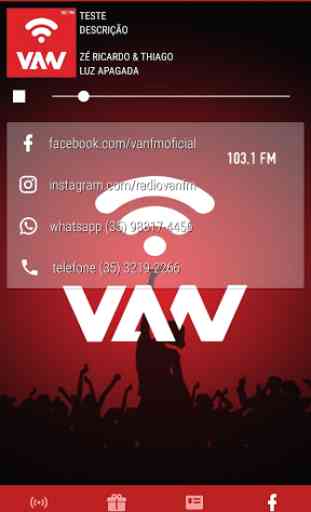 Van FM 103.1 Varginha e Região 4
