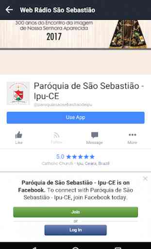 Web Rádio São Sebastião (Ipu-CE) 4