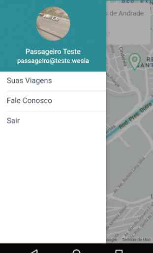 Weela mobile app - Passageiros 2