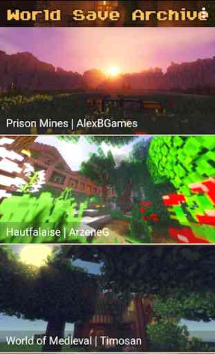 World Saves for Minecraft 1