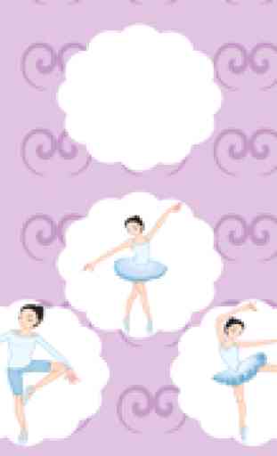 Bailarina e Ballet Livre Jogo-e Para Empresas de Pequeno Filho-ele 3