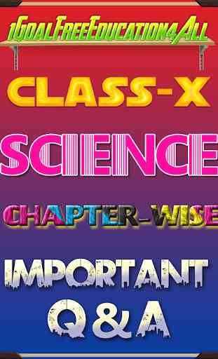 10th class science important Q&A (Chapter-wise) 1