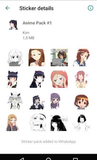 Anime Stickers Kim 1