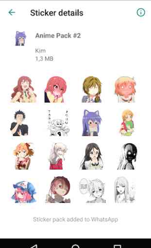 Anime Stickers Kim 2