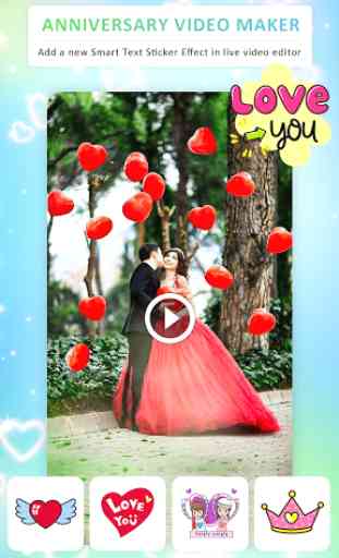 Anniversary Video Maker with Song -Slideshow Maker 4