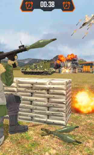 Army Bazooka Rocket Launcher: Shooting Games 2020 3