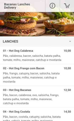 Bacanas Lanches Delivery 1