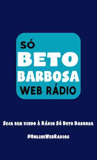 Beto Barbosa Web Rádio 1